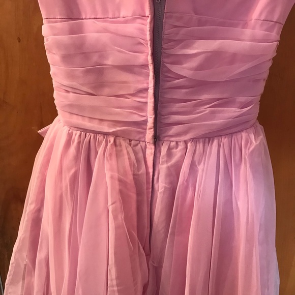 VINTAGE 50’s taffeta and chiffon prom dress party - Picture 6 of 7